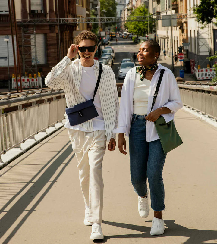 Notabag Cross Body Bag Crossbody - Navy Blue bei Nauli and Stories