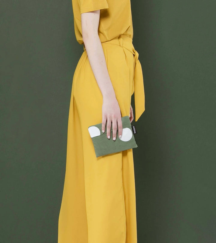 Notabag Rucksack Rucksack / Tasche - Olive Dots bei Nauli and Stories