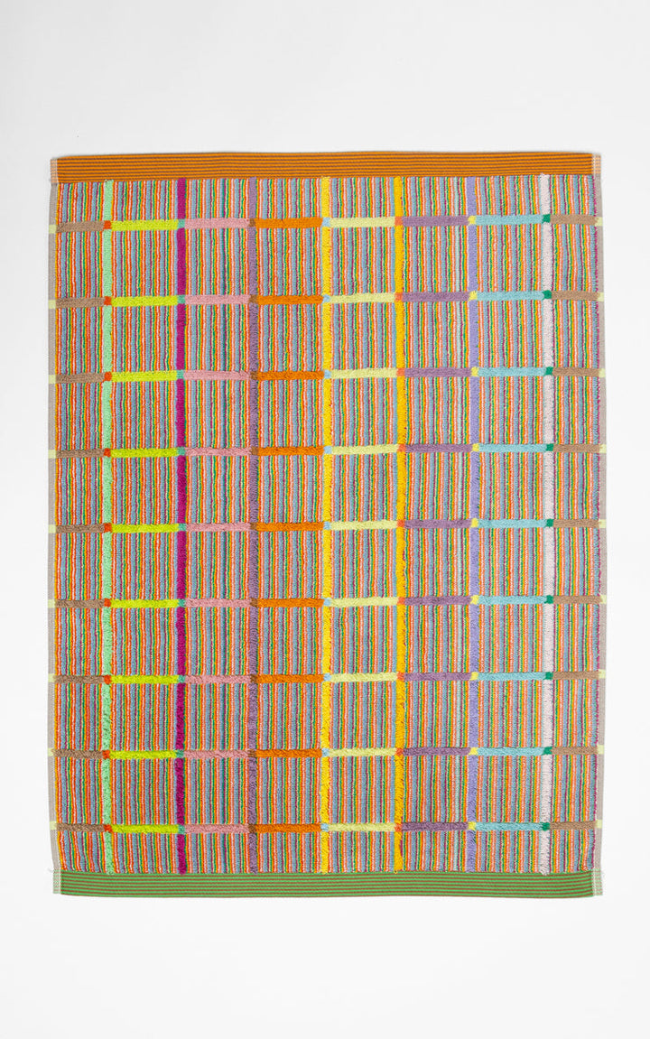 Odds & Ends Badematte Frottee Badematte #69 criss cross, 60x80cm bei Nauli and Stories