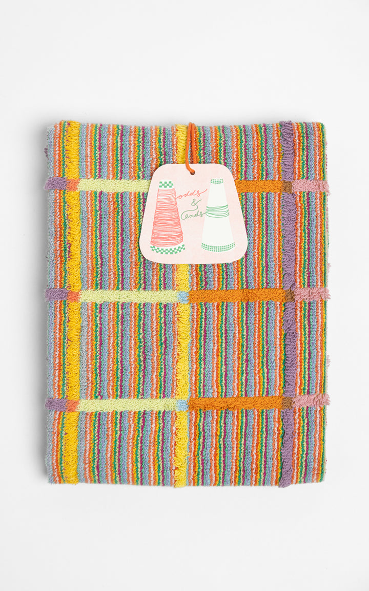 Odds & Ends Badematte Frottee Badematte #69 criss cross, 60x80cm bei Nauli and Stories