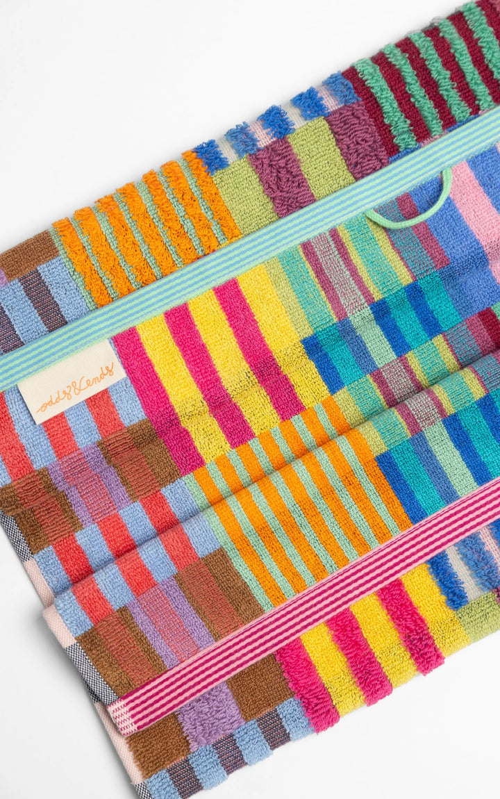 Odds & Ends Badematte Frottee Badematte Tulip Quilt #100 bei Nauli and Stories