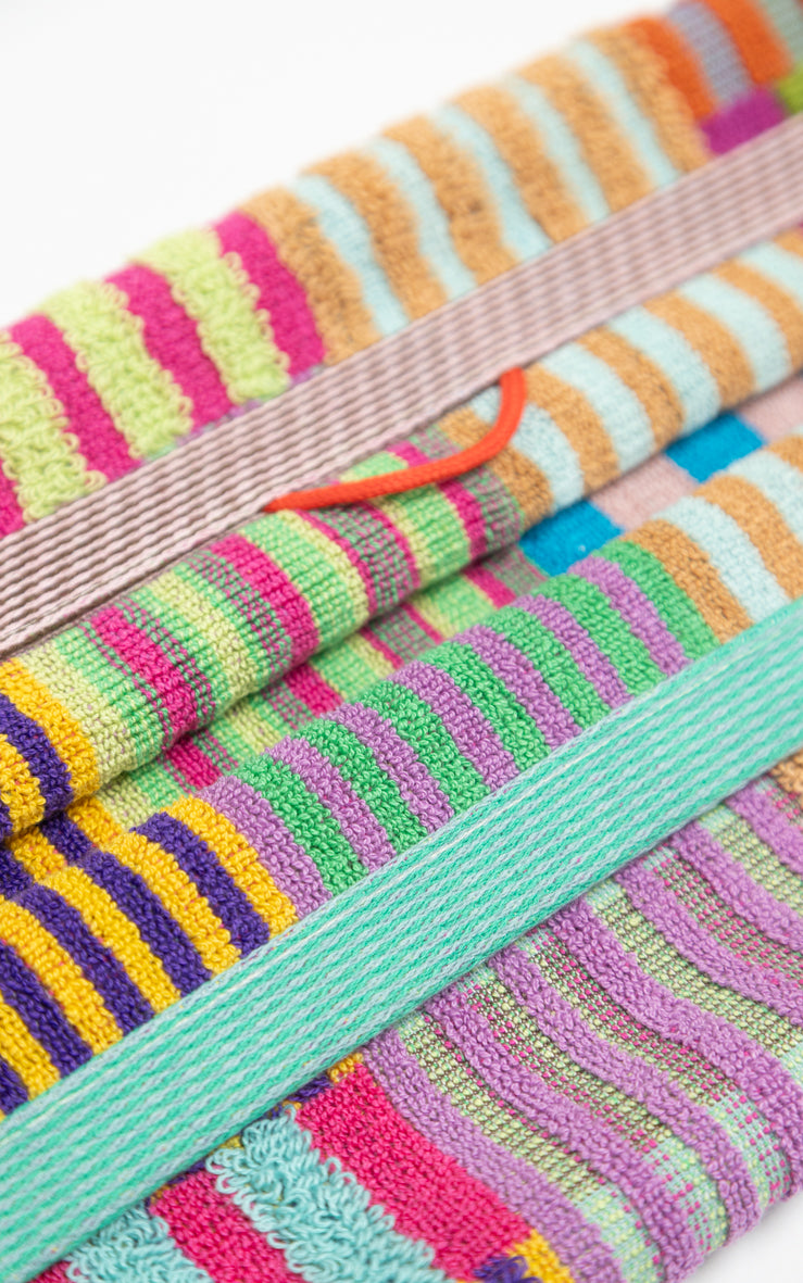 Odds & Ends Badematte Frottee Badematte Tulip Quilt #74, 60 × 80 cm bei Nauli and Stories