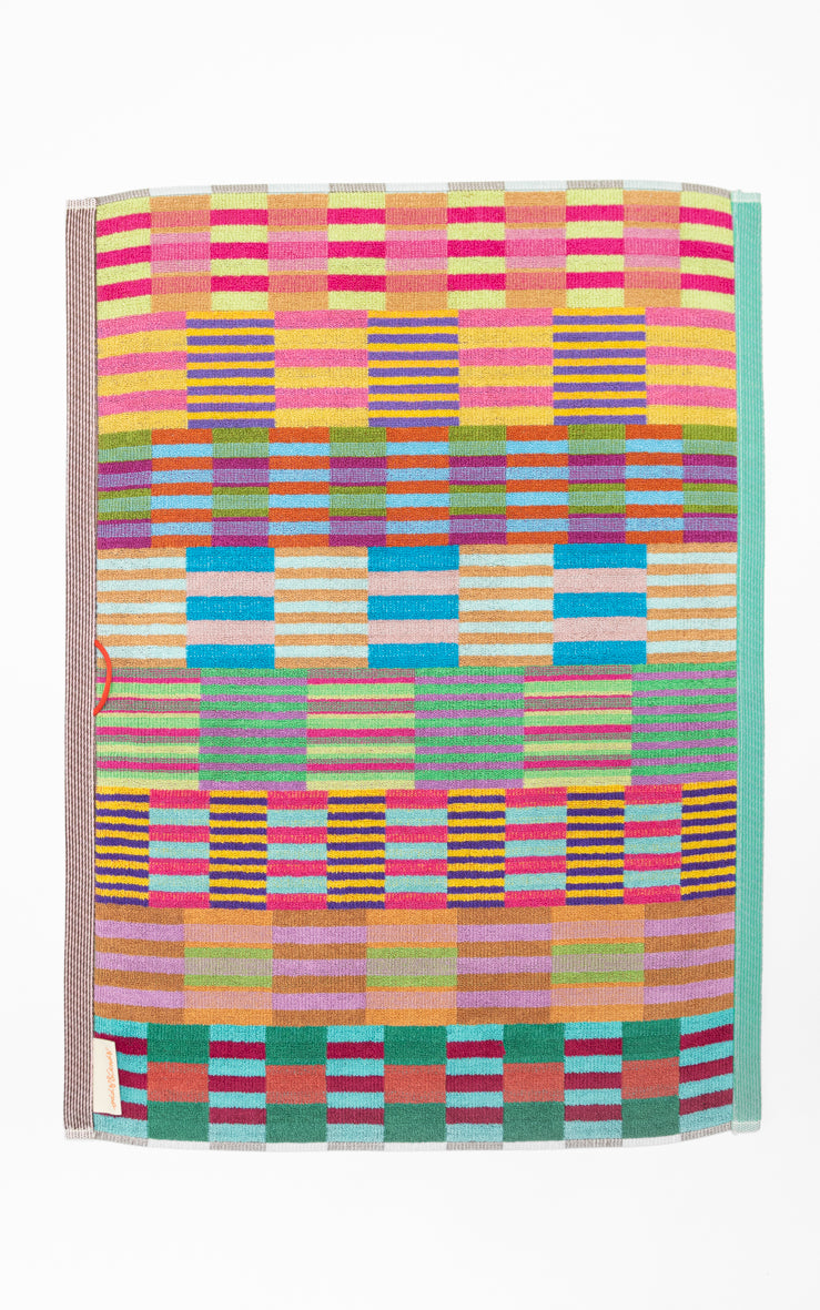 Odds & Ends Badematte Frottee Badematte Tulip Quilt #74, 60 × 80 cm bei Nauli and Stories