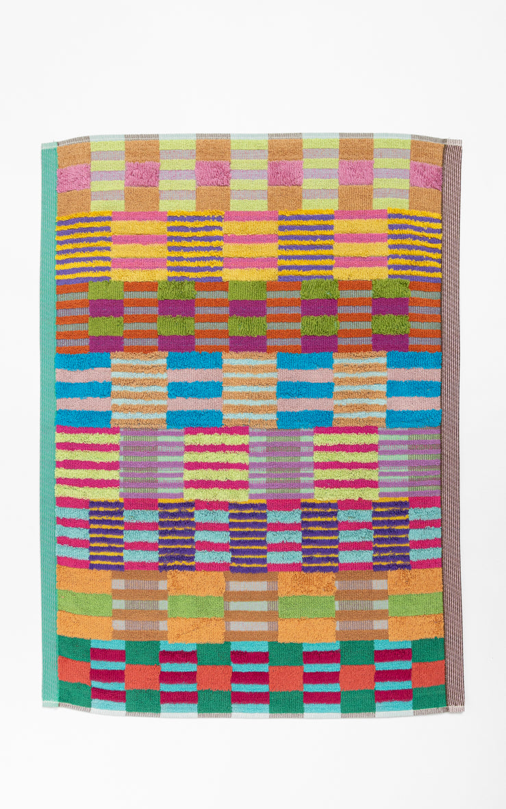 Odds & Ends Badematte Frottee Badematte Tulip Quilt #74, 60 × 80 cm bei Nauli and Stories