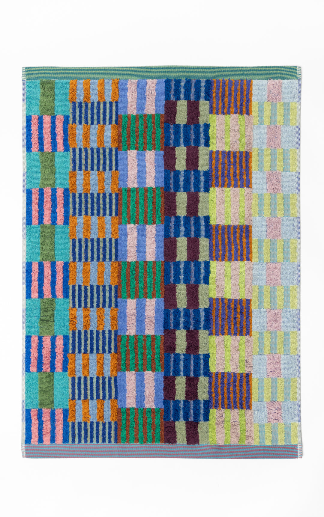 Odds & Ends Badematte Frottee Badematte Tulip Quilt #82, 60 × 80 cm bei Nauli and Stories