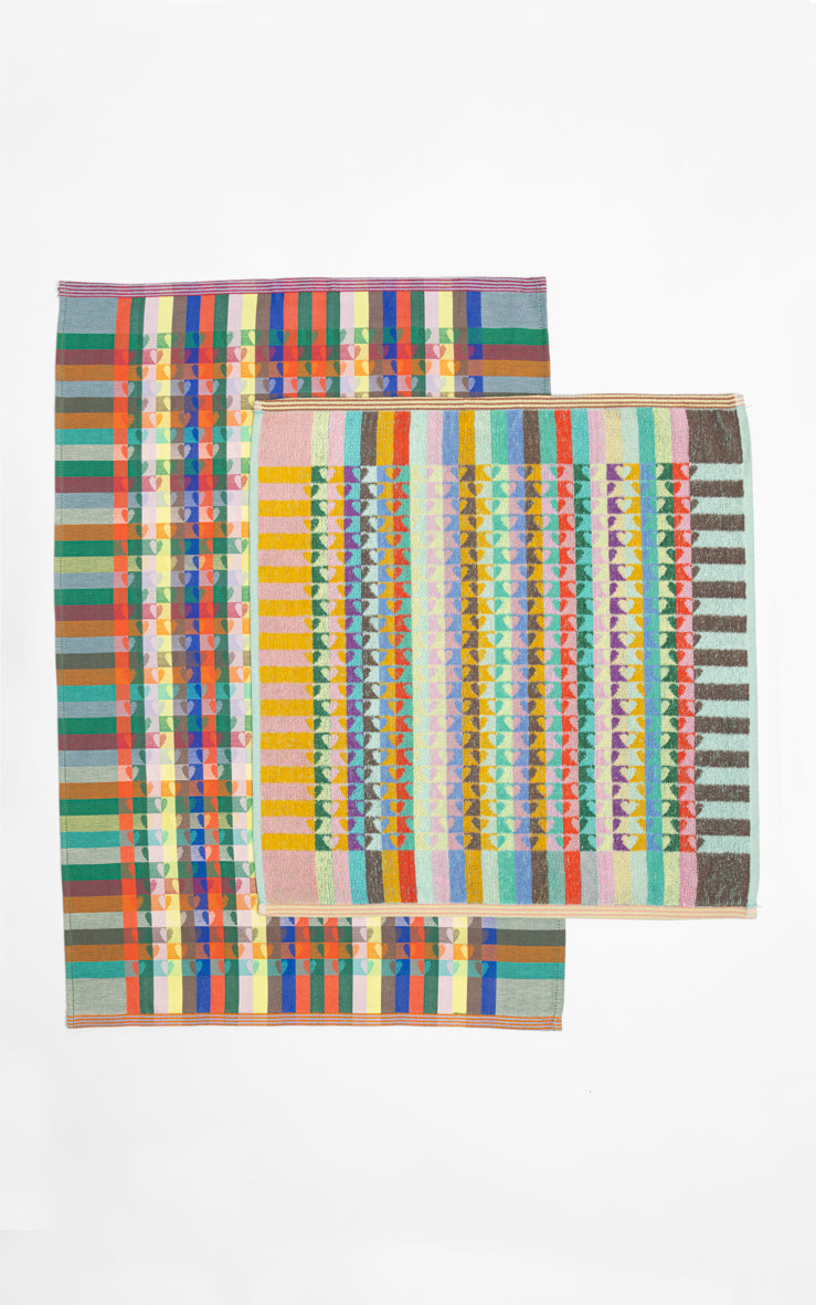 Odds & Ends Geschirrtücher 2er Pack- Geschirrtuch + Küchenhandtuch #65 other half bei Nauli and Stories