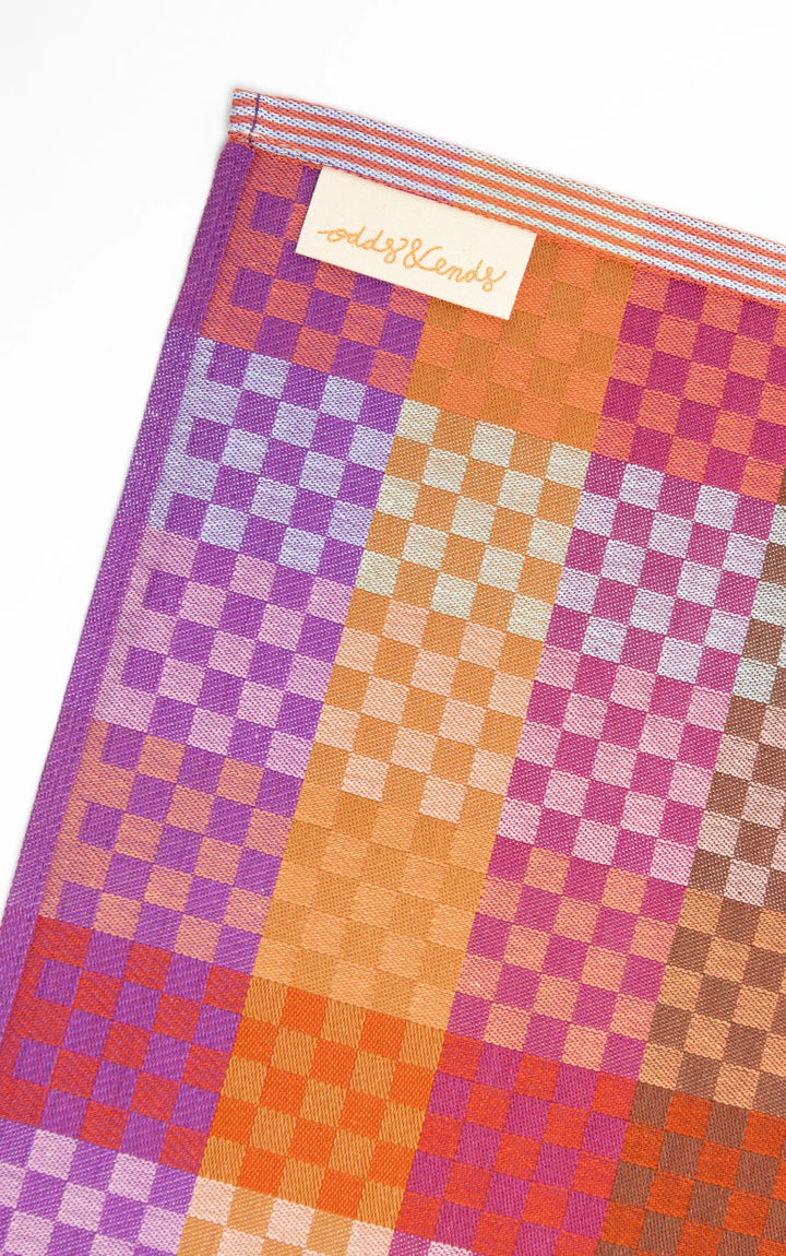 Odds & Ends Geschirrtücher Geschirrtuch aus Baumwolle Checkered Check #86A, 50 × 70 cm bei Nauli and Stories