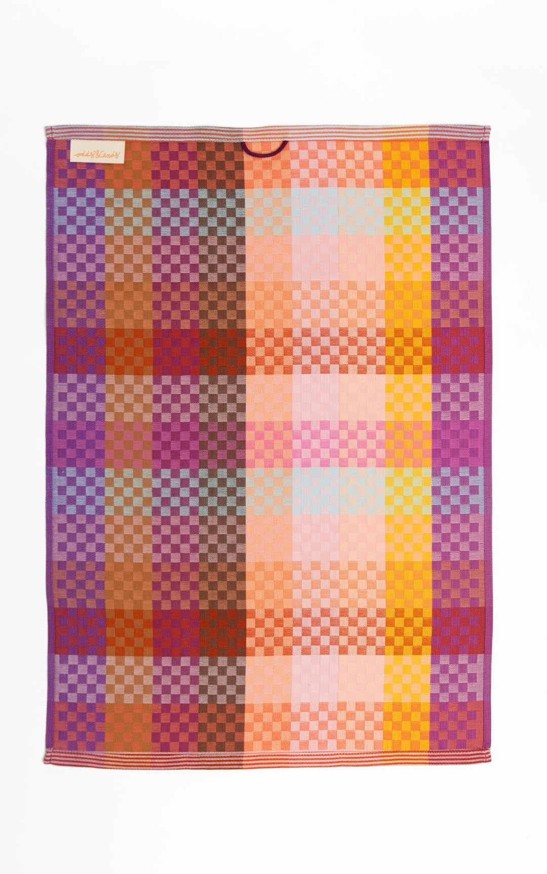 Odds & Ends Geschirrtücher Geschirrtuch aus Baumwolle Checkered Check #86A, 50 × 70 cm bei Nauli and Stories
