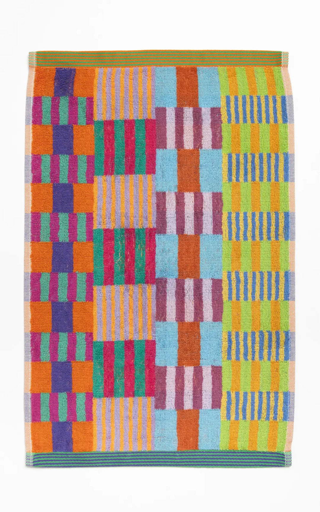 Odds & Ends Handtücher 2-er Set Gästehandtücher Duo Tulip Quilt #102 bei Nauli and Stories