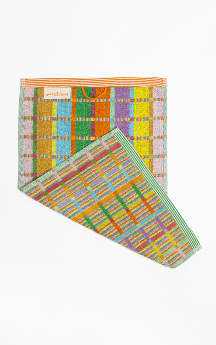 Odds & Ends Handtücher 2er-Set Gästehandtücher Duo #70 criss cross, 30x50cm bei Nauli and Stories