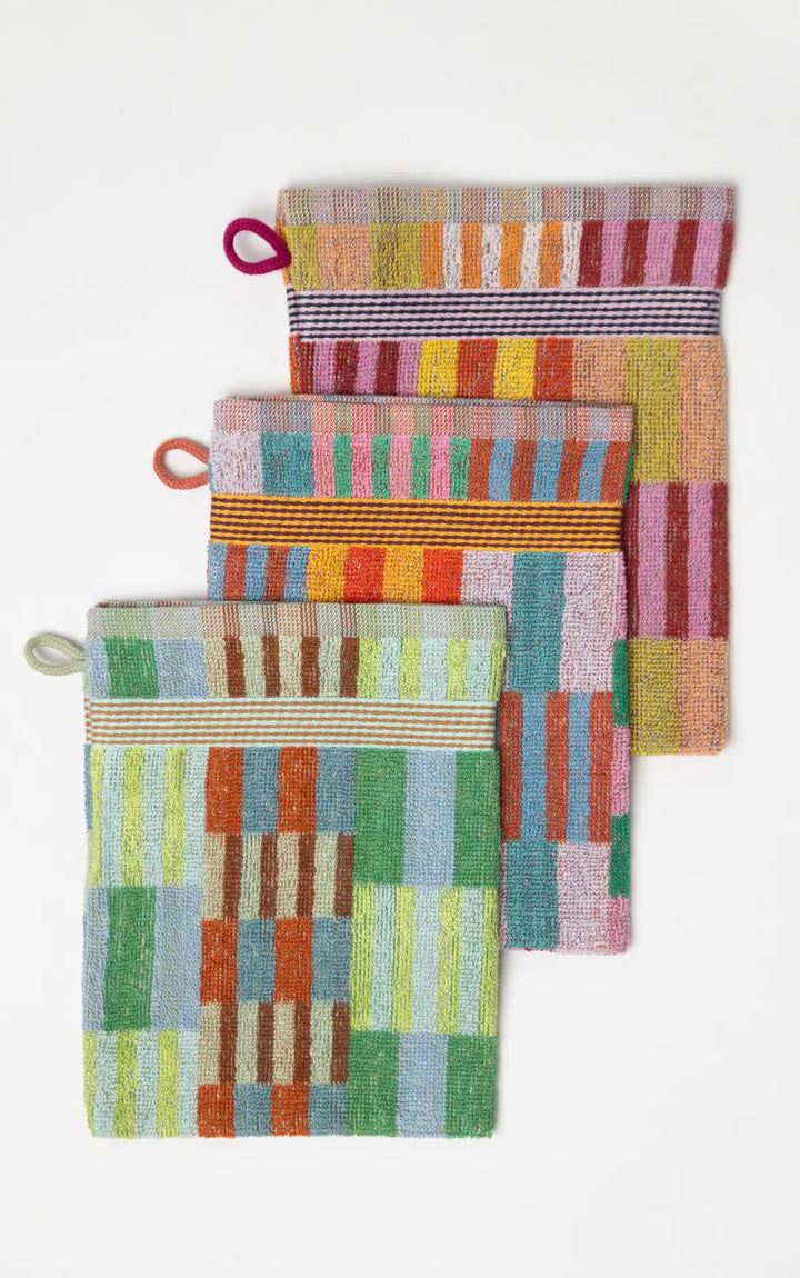 Odds &amp; Ends Handtücher 3er Pack-  Baumwoll- Waschlappen Trio 