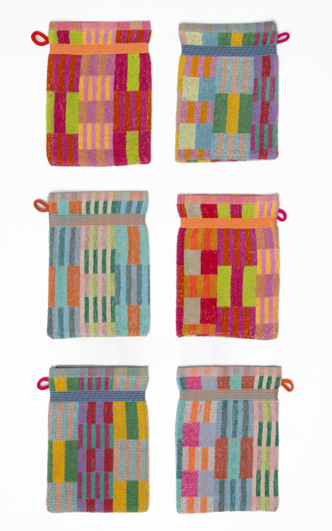 Odds &amp; Ends Handtücher 3er Pack-  Baumwoll- Waschlappen Trio 