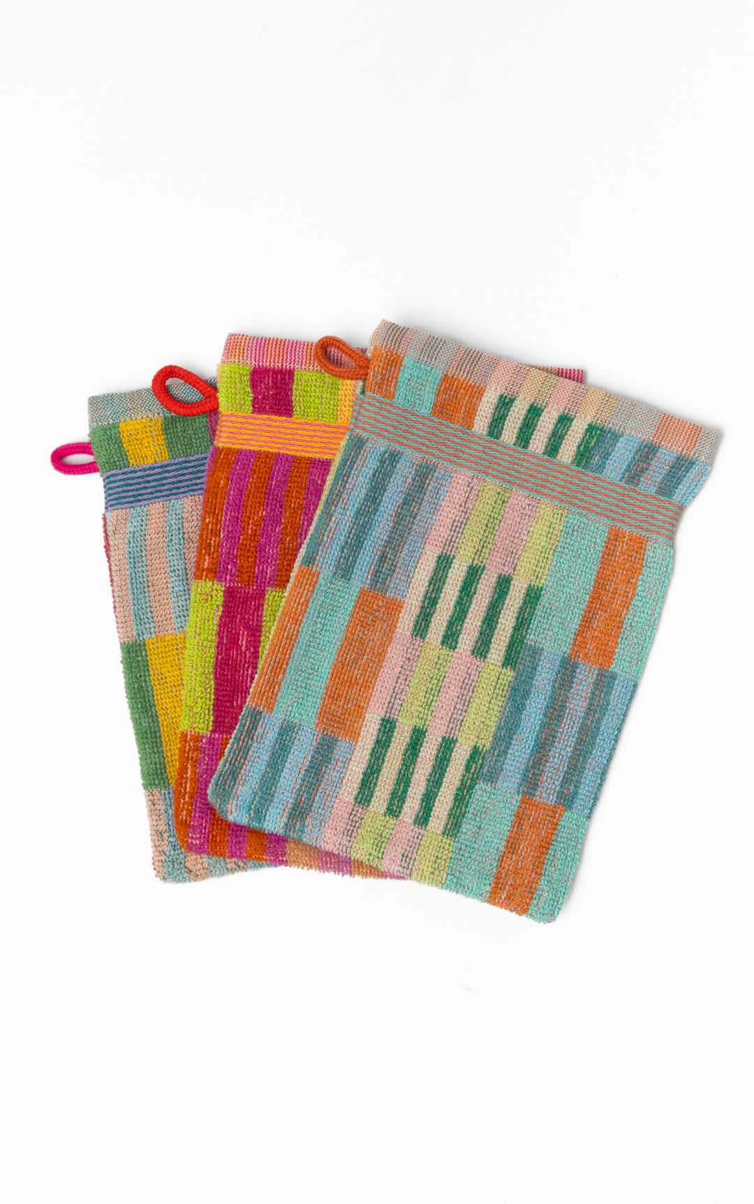 Odds &amp; Ends Handtücher 3er Pack-  Baumwoll- Waschlappen Trio 