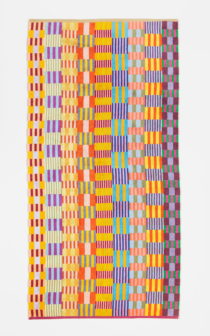 Odds & Ends Handtücher beach towel #66 tulip quilt bei Nauli and Stories