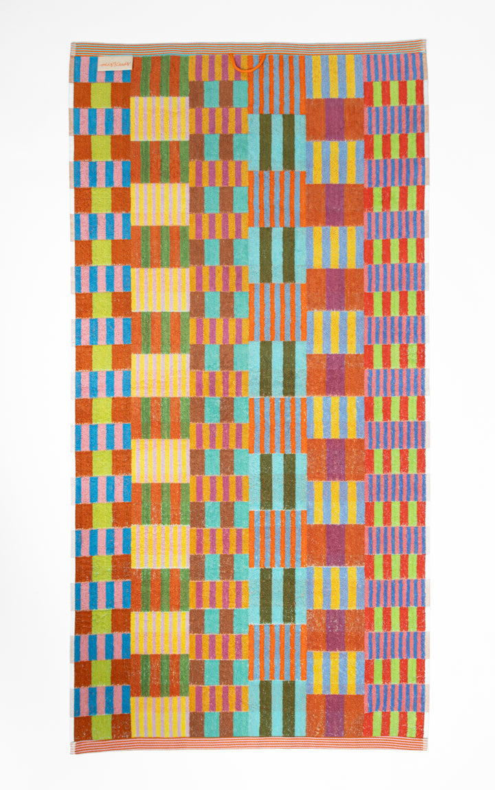 Odds & Ends Handtücher Frottee-Badetuch Tulip Quilt #101 bei Nauli and Stories