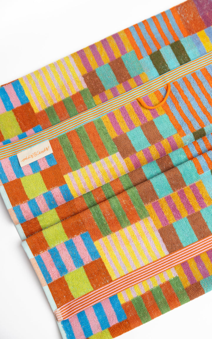 Odds & Ends Handtücher Frottee-Badetuch Tulip Quilt #101 bei Nauli and Stories