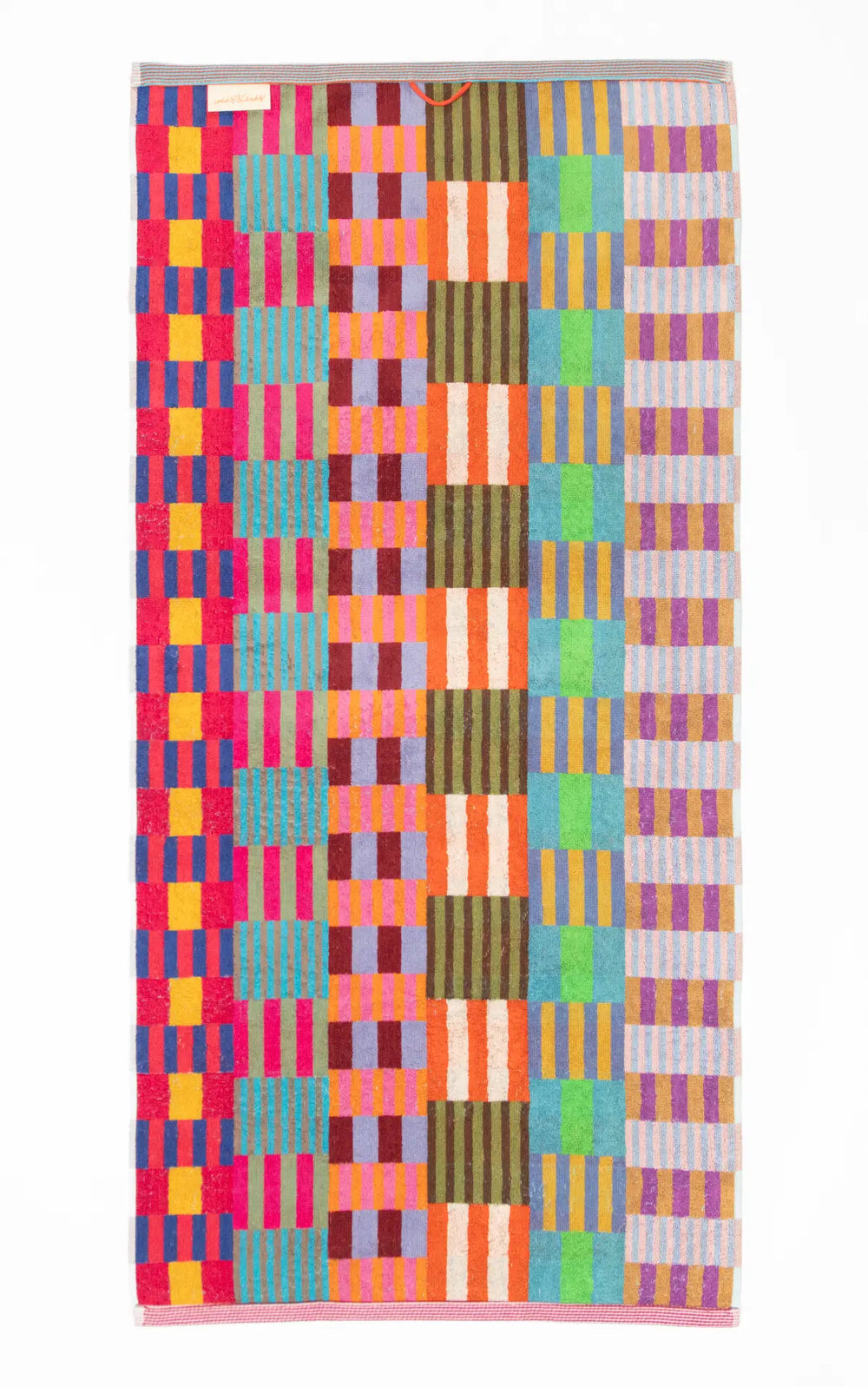 Odds & Ends Handtücher Frottee-Badetuch Tulip Quilt #81, 60 × 120 cm bei Nauli and Stories