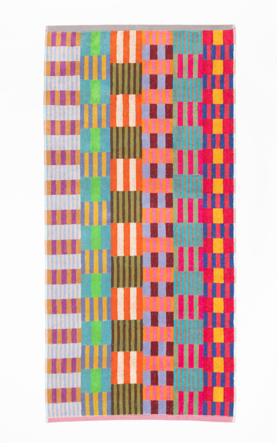 Odds & Ends Handtücher Frottee-Badetuch Tulip Quilt #81, 60 × 120 cm bei Nauli and Stories