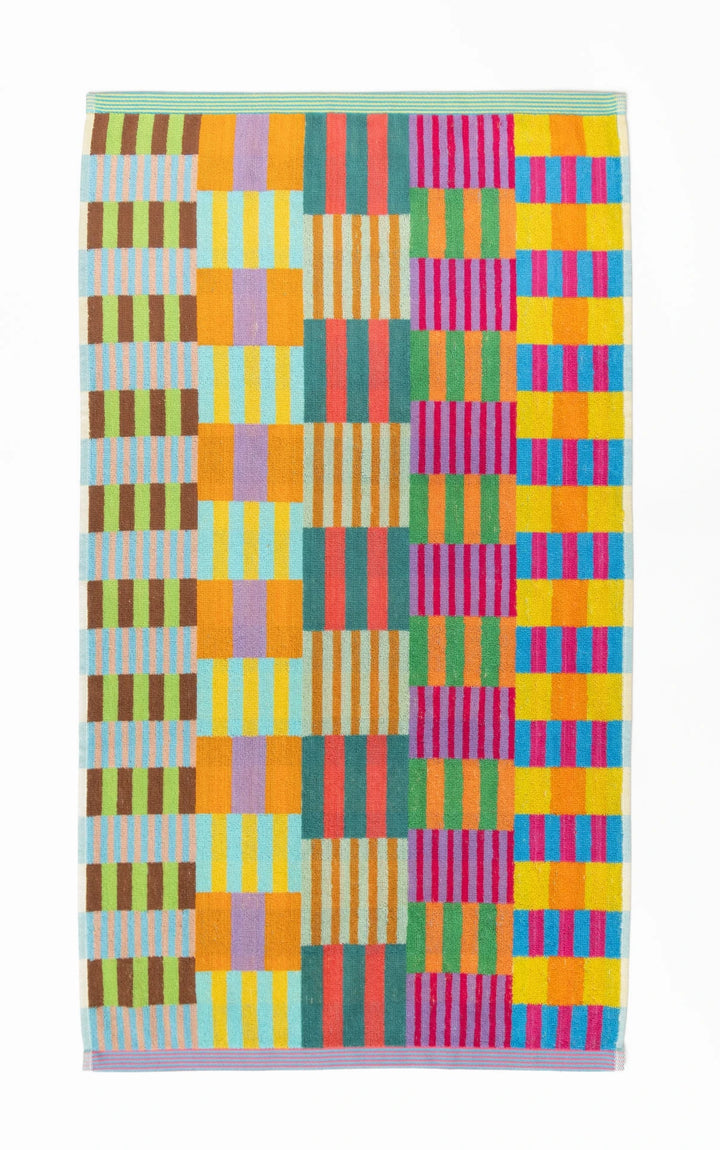 Odds & Ends Handtücher Frottee-Badetuch Tulip Quilt Klein #103 bei Nauli and Stories