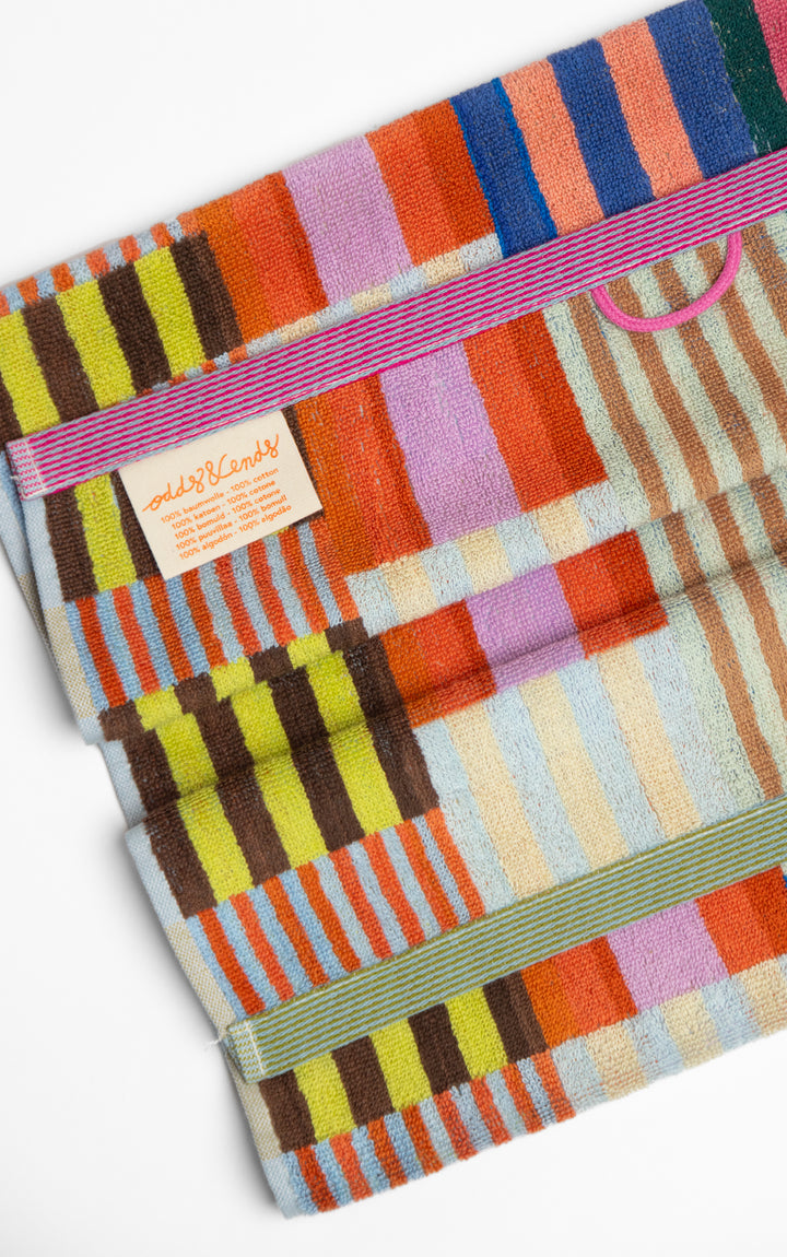 Odds & Ends Handtücher Frottee-Badetuch Tulip Quilt Klein #98 bei Nauli and Stories