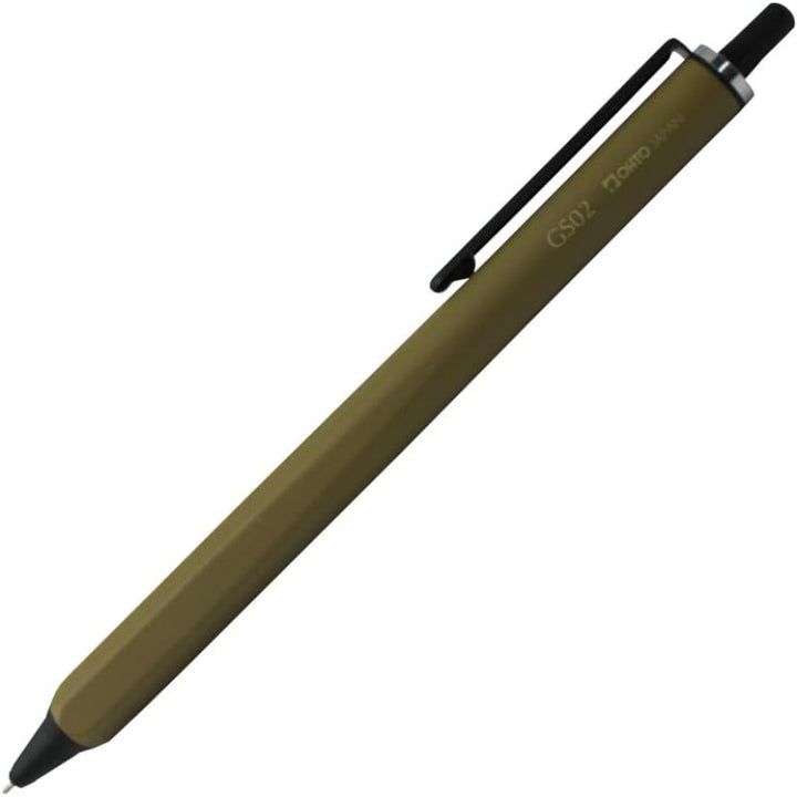 OHTO Gelschreiber GS02 Gel Pen Khaki