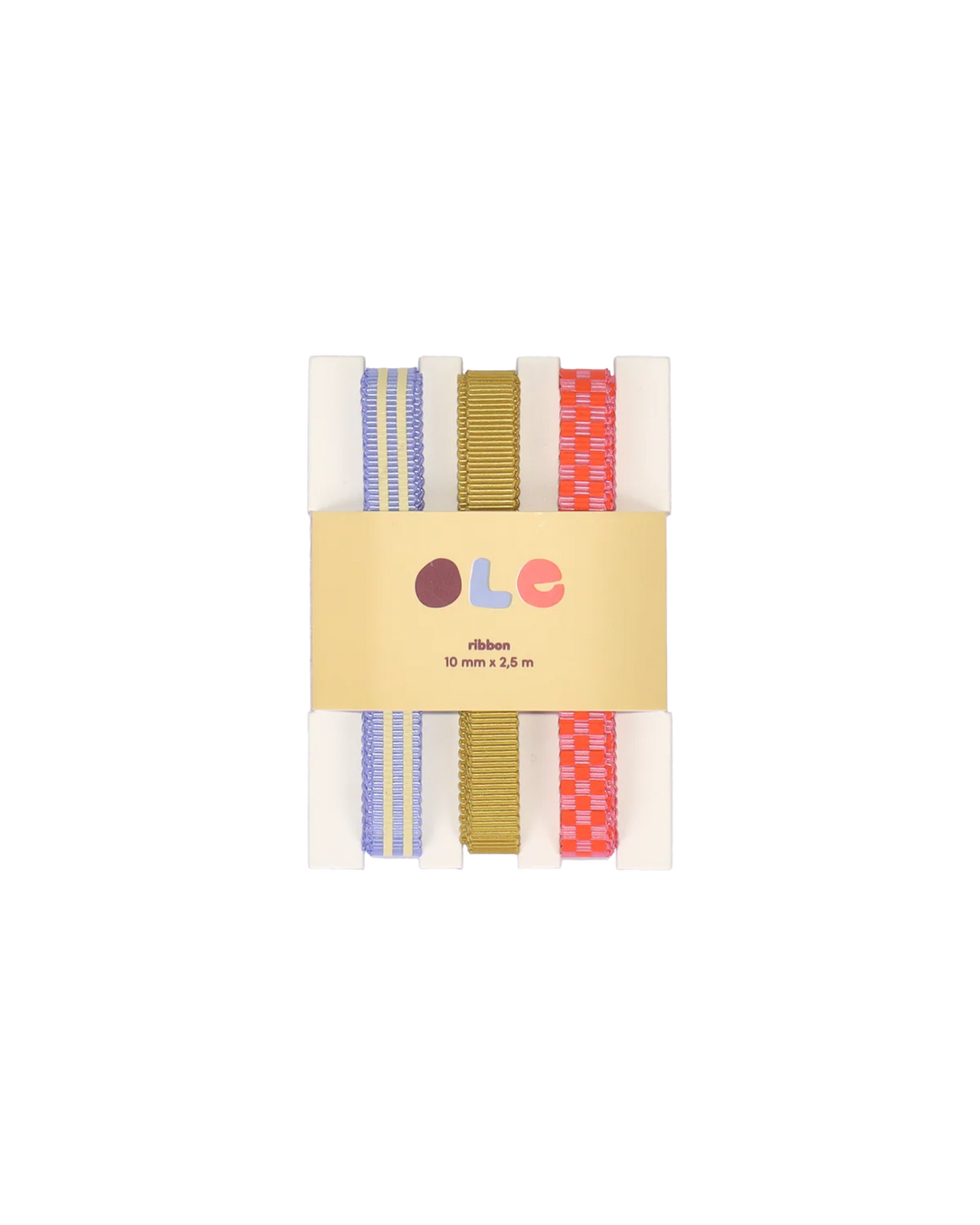 Ole Geschenkverpackung Geschenkband 3-er Set - Schach & Streifen bei Nauli and Stories