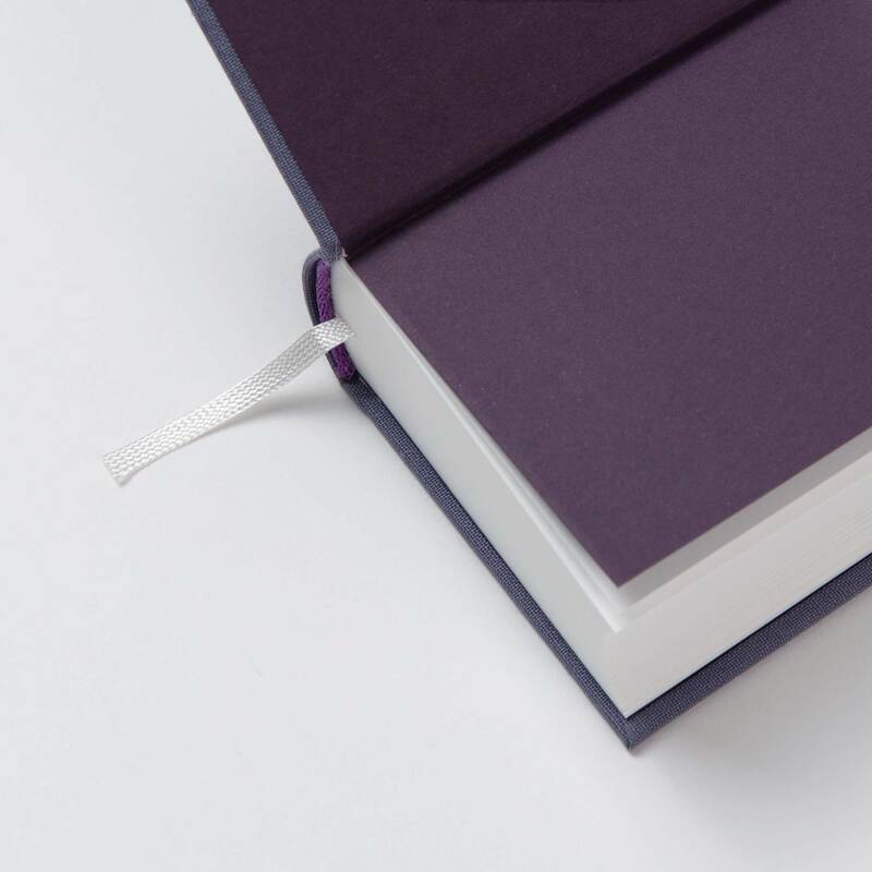 Paperlux Tagebuch Minitagebuch One Word a Day – Midnight Purple bei Nauli and Stories