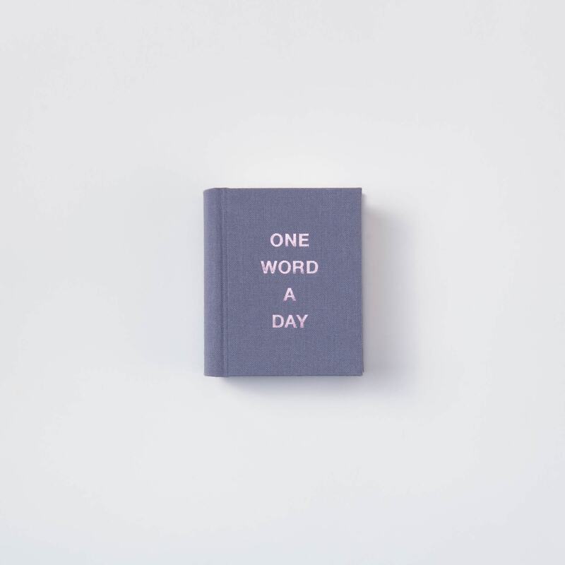 Paperlux Tagebuch Minitagebuch One Word a Day – Midnight Purple bei Nauli and Stories