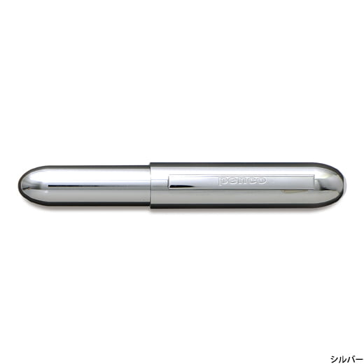 Penco Kugelschreiber Bullet Ballpoint Pen  Silver bei Nauli and Stories