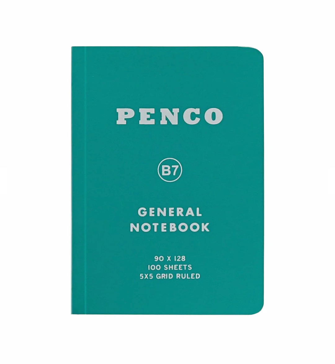 Penco Notizbuch B7 Soft PP Notebook B7 Green - türkis bei Nauli and Stories