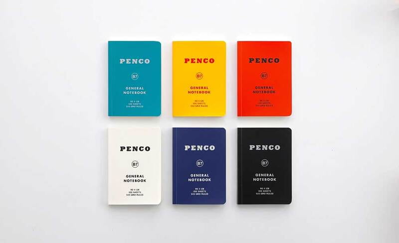 Penco Notizbuch B7 Soft PP Notebook B7 Navy bei Nauli and Stories