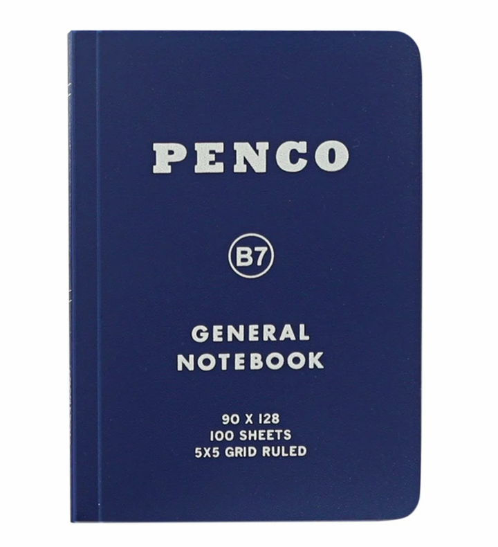 Penco Notizbuch B7 Soft PP Notebook B7 Navy bei Nauli and Stories
