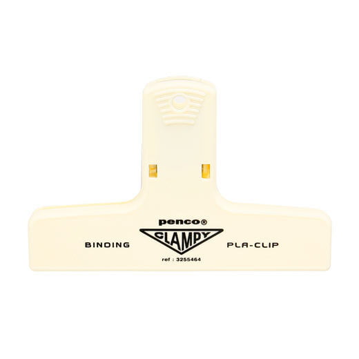 Penco Papierklammer Penco PlaClip Clear Ivory | Papierclip in Creme bei Nauli and Stories