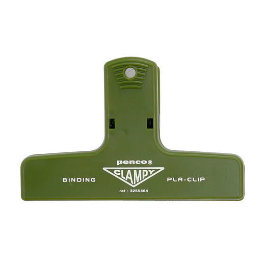 Penco Papierklammer Penco PlaClip Khaki | Papierclip in Olivgrün bei Nauli and Stories