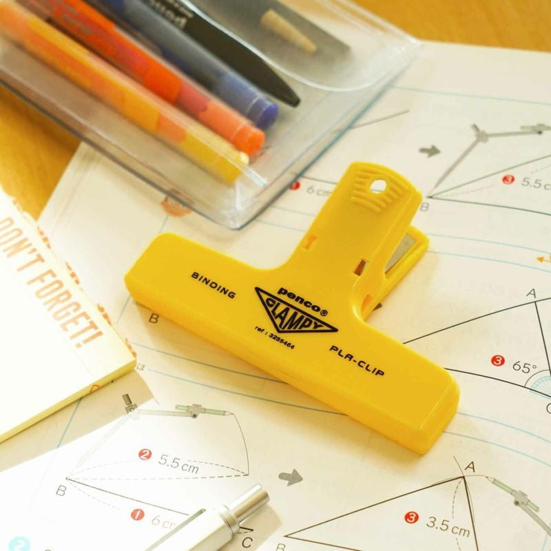 Penco Papierklammer Penco PlaClip Yellow | Papierclip in Gelb bei Nauli and Stories