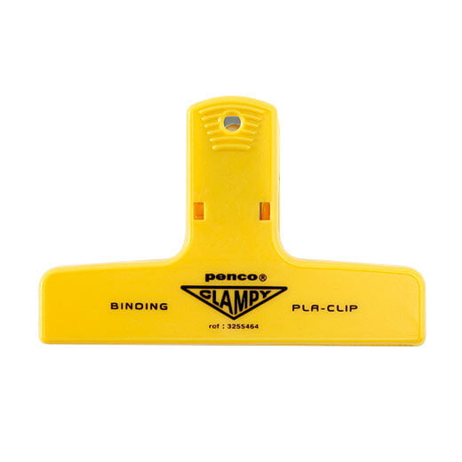 Penco Papierklammer Penco PlaClip Yellow | Papierclip in Gelb bei Nauli and Stories