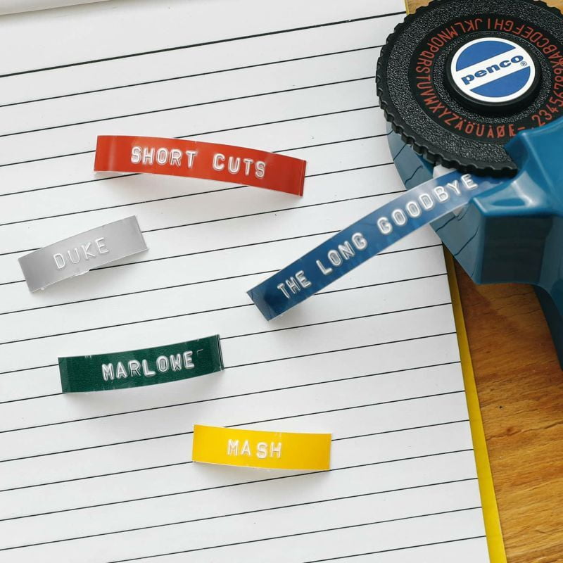 Penco Typewriter Tape Writer Navy bei Nauli and Stories