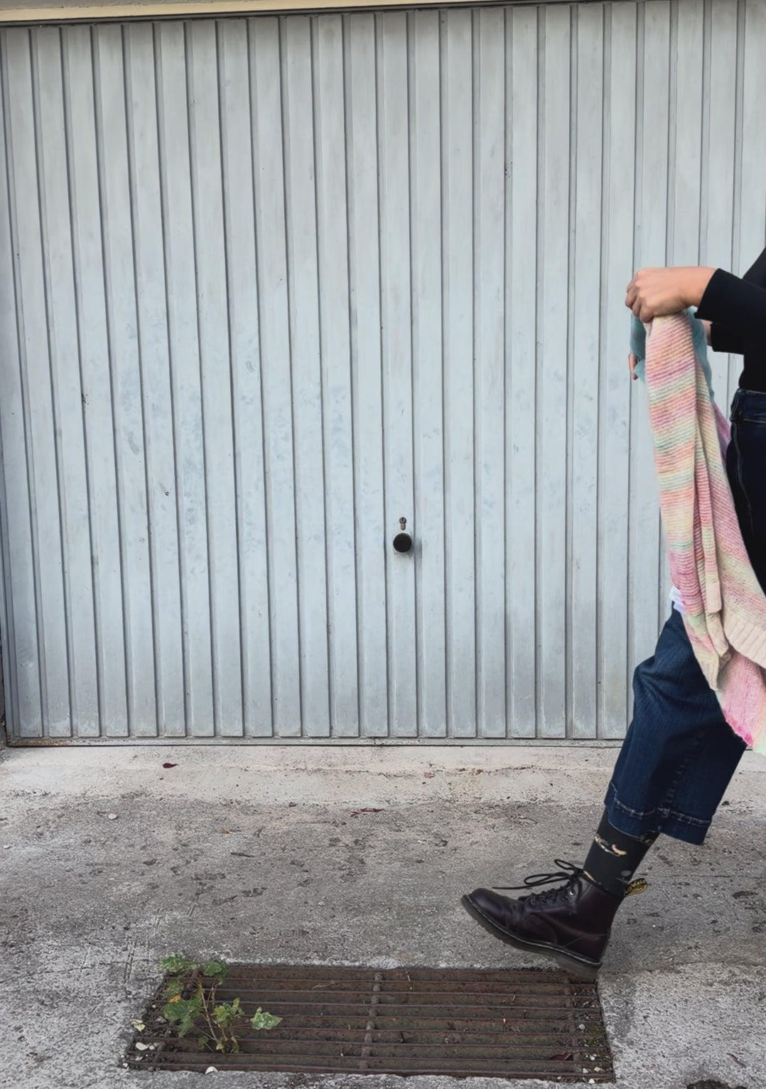 Treeline Wrap | Romance | wide lambswool scarf