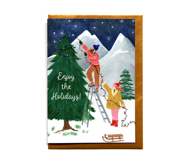 REDDISH DESIGN Weihnachten Weihnachtskarte