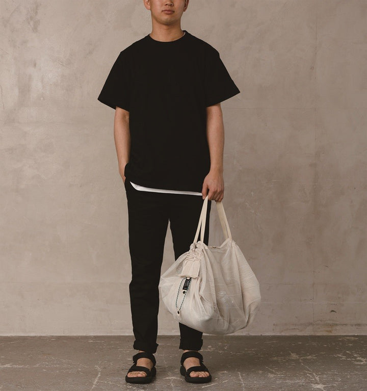 Shupatto Einkaufstasche Shupatto Mesh Bag 25L – Sand Beige bei Nauli and Stories