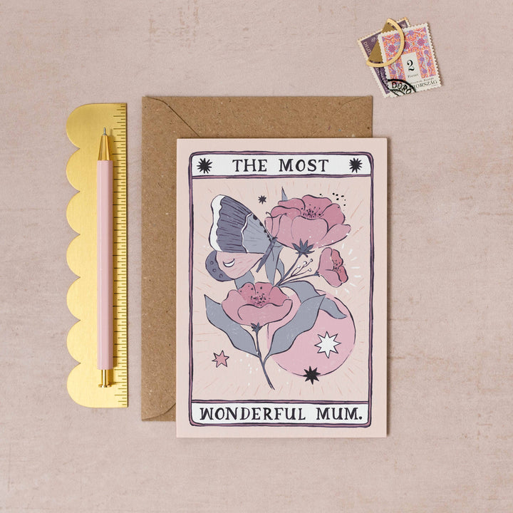 Sister Paper Co. Mutter Grußkarte zum Muttertag - Tarot bei Nauli and Stories