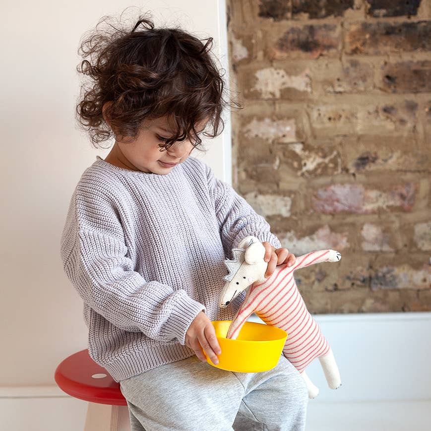 Sophie Home Kuscheltier Kuscheltier aus Baumwollstrick, Partymaus, Rosa bei Nauli and Stories