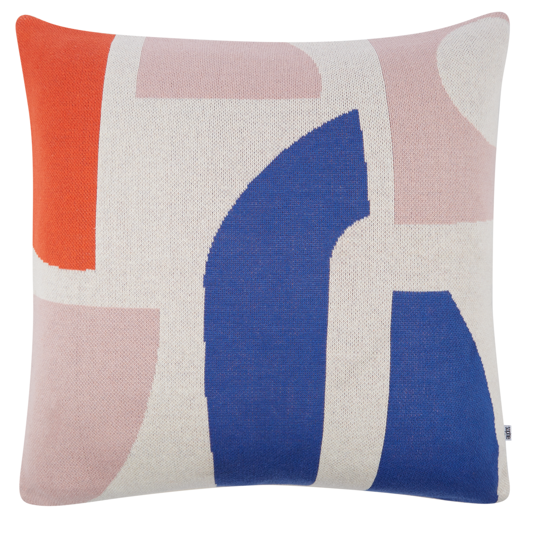Sophie Home Ltd Zierkissen Cotton Knit Throw Pillow/Cushion Cover - Bruten Pink