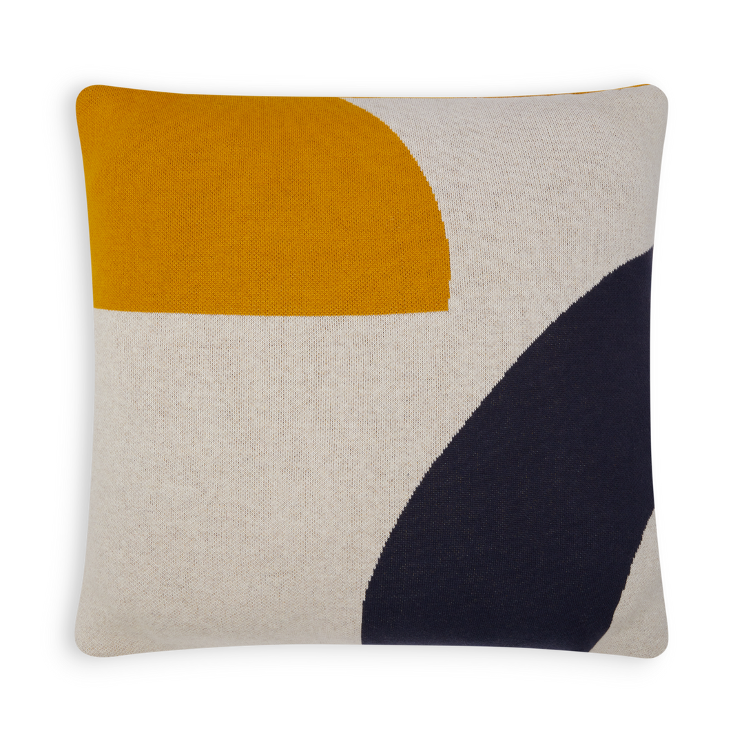 Sophie Home Ltd Zierkissen Cotton Knit Throw Pillow/Cushion Cover - Ilo Citrus