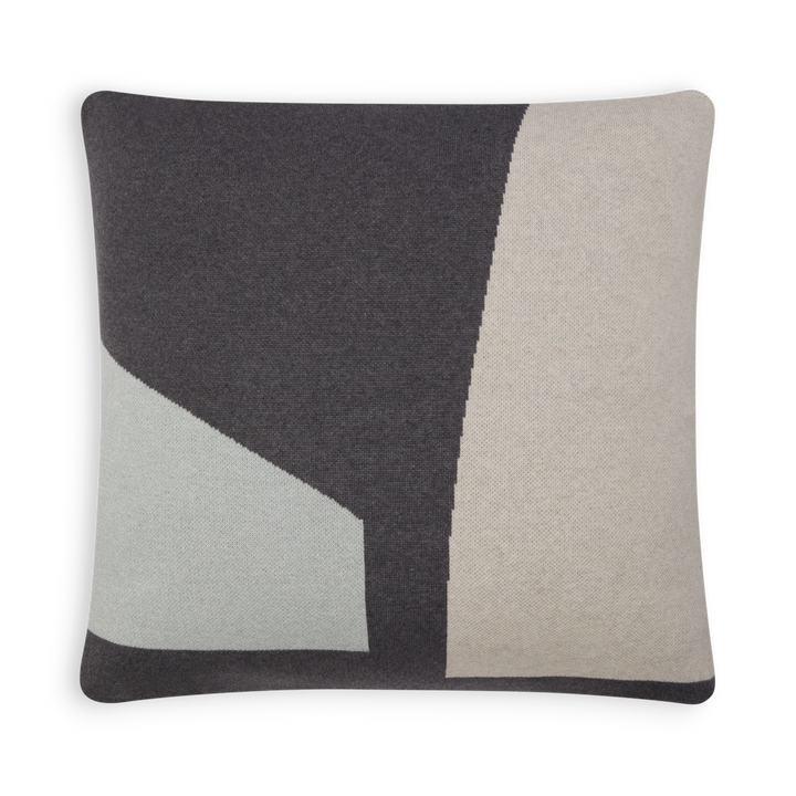 Sophie Home Ltd Zierkissen Cotton Knit Throw Pillow/Cushion Cover - Ilo Grey