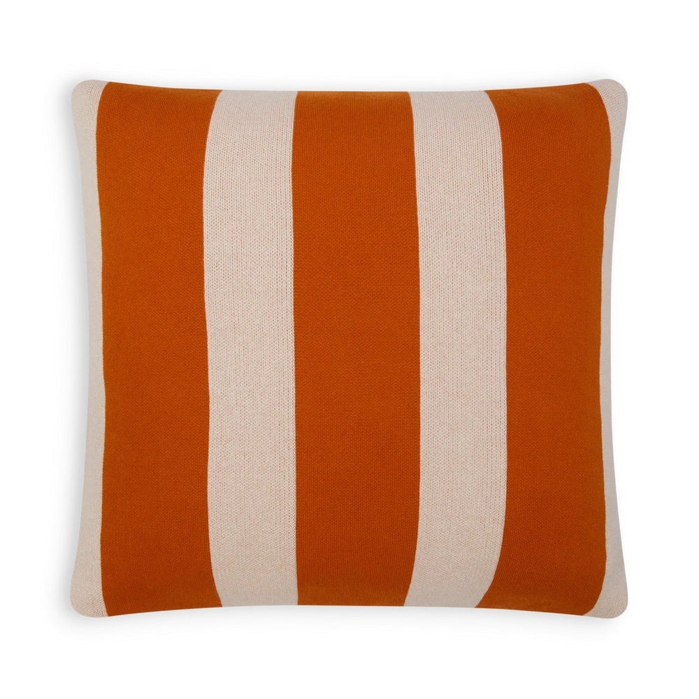Sophie Home Sofakissen Kissenbezug aus Baumwollstrick - Enkel Burnt Orange bei Nauli and Stories