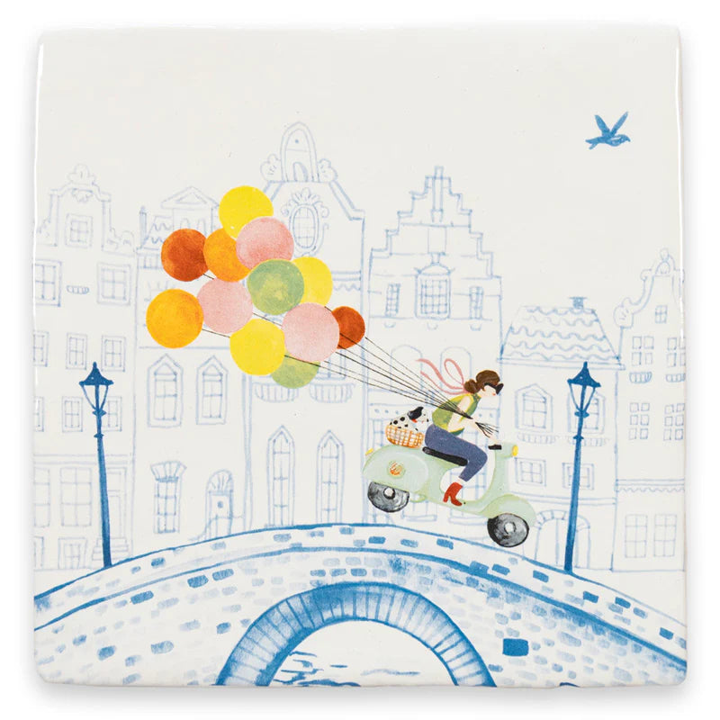 StoryTiles StoryTiles 10x10cm Balloon service - StoryTiles - 10x10cm bei Nauli and Stories
