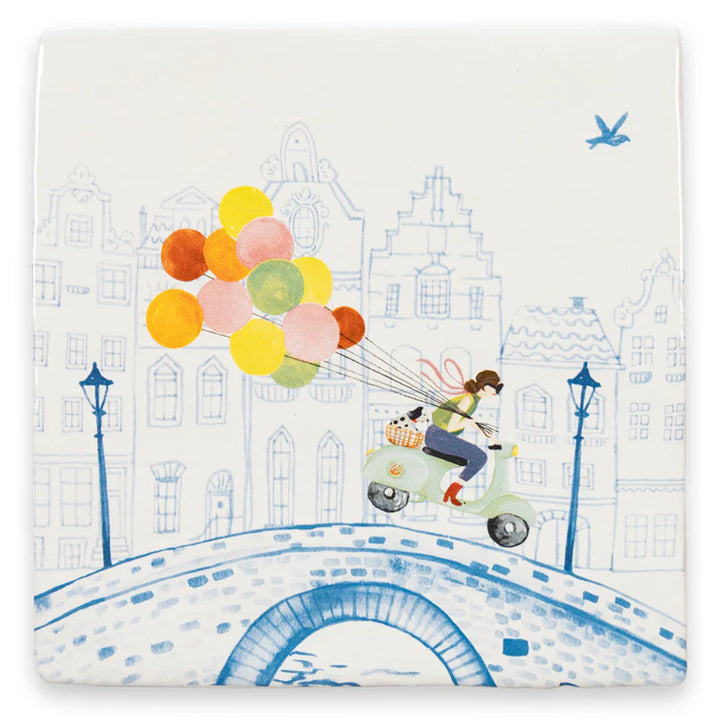 StoryTiles StoryTiles 10x10cm Balloon service - StoryTiles - 10x10cm bei Nauli and Stories