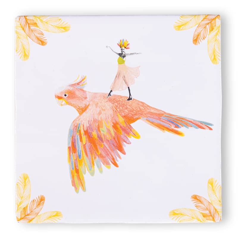 StoryTiles StoryTiles 10x10cm Bird Of Paradise - StoryTiles