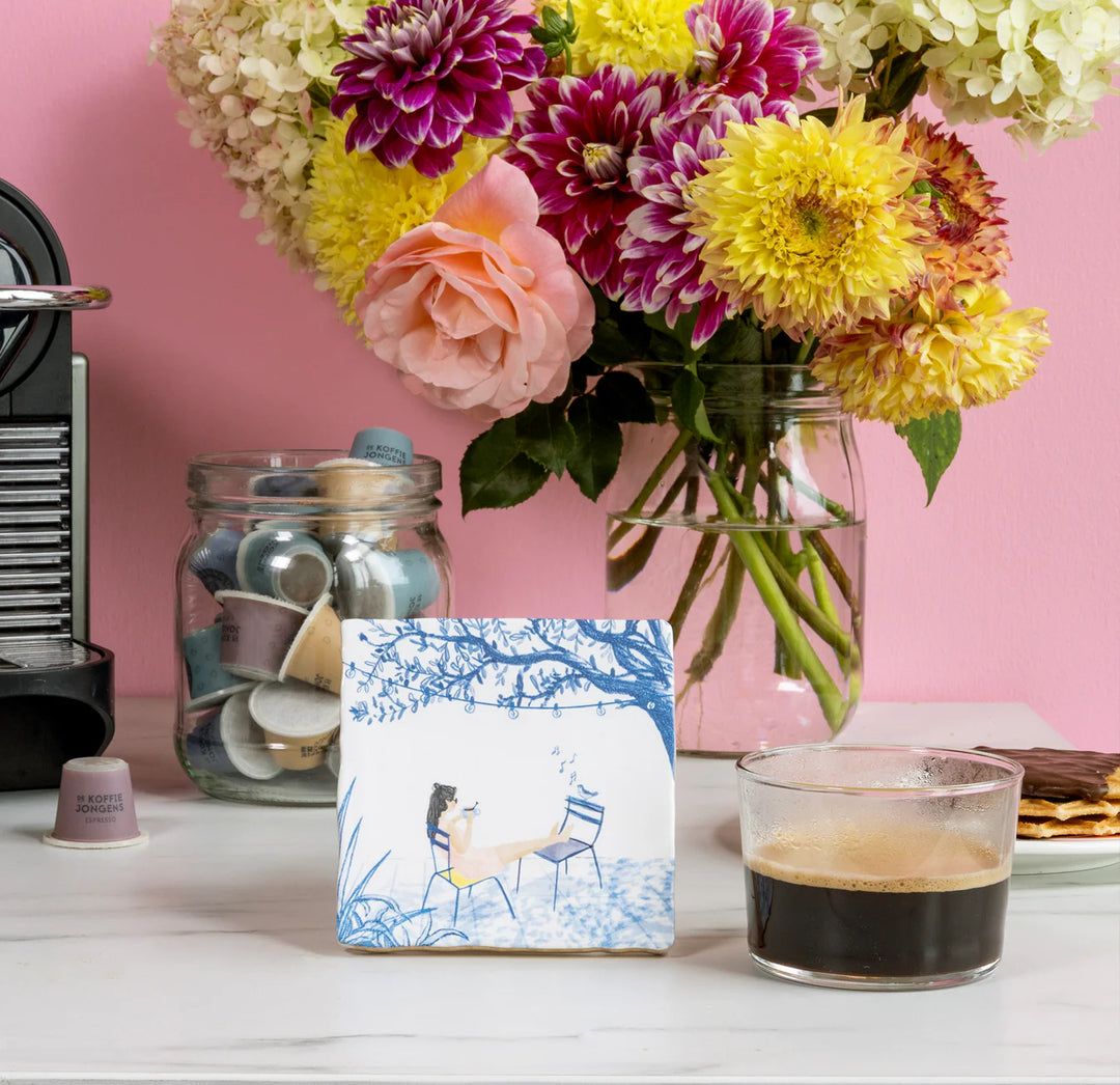 StoryTiles StoryTiles 10x10cm Coffee break - StoryTiles bei Nauli and Stories